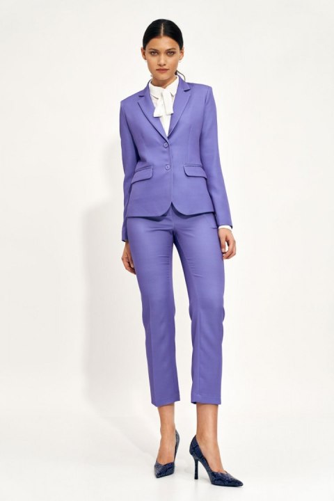 Spodnie Fioletowe spodnie chino SD70 Violet - Nife Spodnie Fioletowe spodnie chino SD70 Violet - Nife