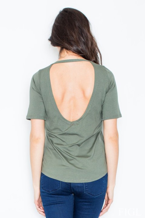 Bluzka M436 Green - Figl Bluzka M436 Green - Figl