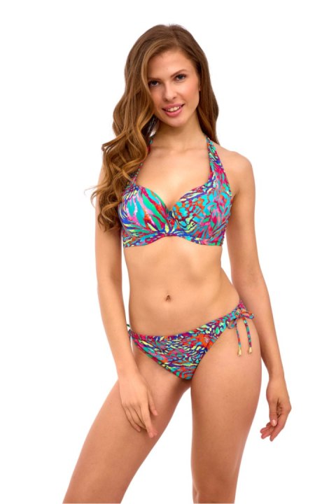 Kostium dwuczęściowy Figi 2 Kąpielowe Model Coral Multicolor - Lupo Line Kostium dwuczęściowy Figi 2 Kąpielowe Model Coral Multicolor - Lupo Line