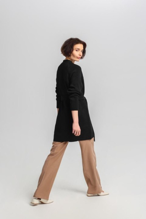 Sweter Kardigan Model SWE334 Black - MKM Sweter Kardigan Model SWE334 Black - MKM