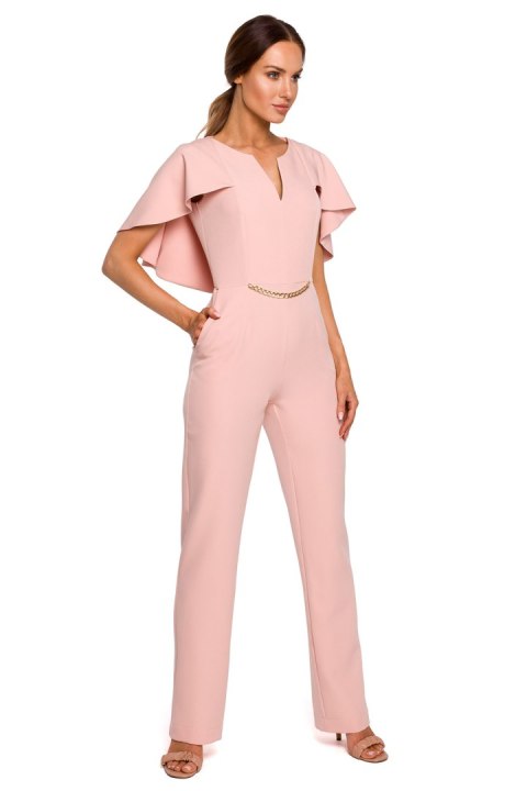 Kombinezon Model MOE670 Powder Pink - Moe Hurtownia odzieży on-line, moda damska, bielizna i obuwie dla kobiet - Matterhorn.pl Kombinezon Model MOE670 Powder Pink - Moe Hurtownia odzieży on-line, moda damska, bielizna i obuwie dla kobiet - Matterhorn.pl