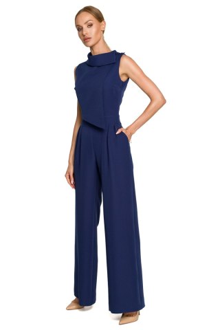 Kombinezon Model MOE702 Navy - Moe Hurtownia odzieży on-line, moda damska, bielizna i obuwie dla kobiet - Matterhorn.pl