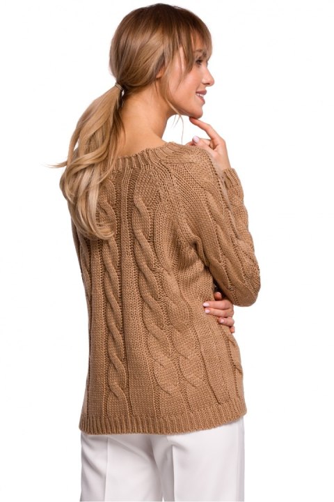 Sweter Damski Model MOE511 Beige - Moe Hurtownia odzieży on-line, moda damska, bielizna i obuwie dla kobiet - Matterhorn.pl Sweter Damski Model MOE511 Beige - Moe Hurtownia odzieży on-line, moda damska, bielizna i obuwie dla kobiet - Matterhorn.pl