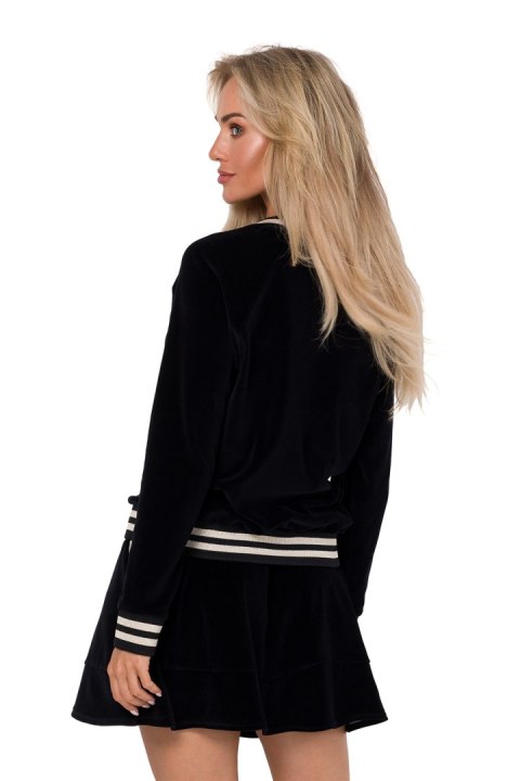 Bluza Damska Model MOE766 Black - Moe Bluza Damska Model MOE766 Black - Moe