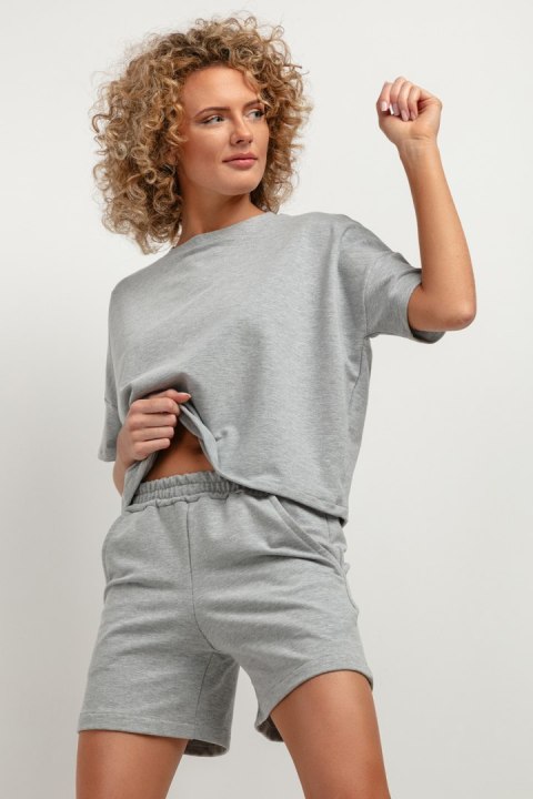 Szorty Damskie Model T385/2 Light Grey - Tessita Szorty Damskie Model T385/2 Light Grey - Tessita