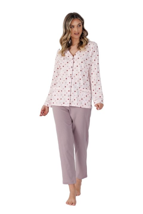 Piżama Damska Model Elin 1496 Light Pink - M-Max Piżama Damska Model Elin 1496 Light Pink - M-Max