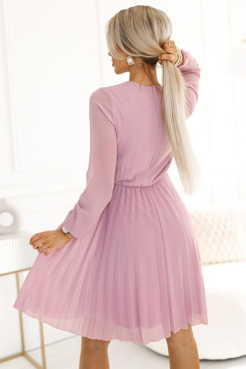 Sukienka Model Isabelle 313-16 Powder Pink - Numoco