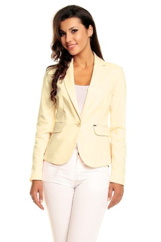 Żakiet Model 03 Light Yellow - Cabba