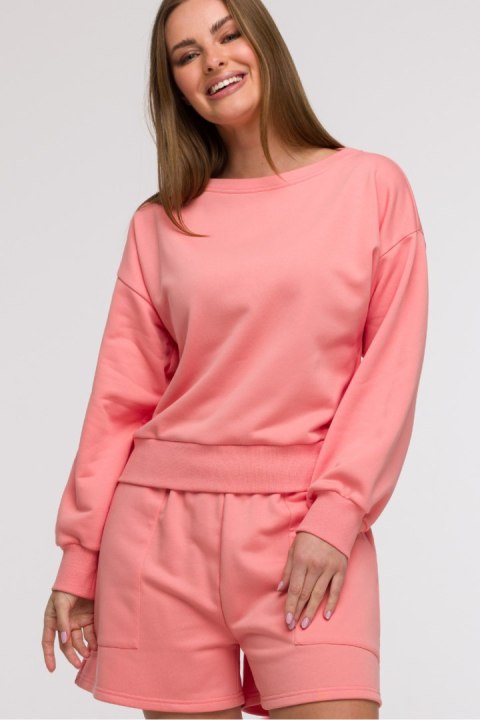 Bluza Damska Model B293 Coral - BeWear Bluza Damska Model B293 Coral - BeWear