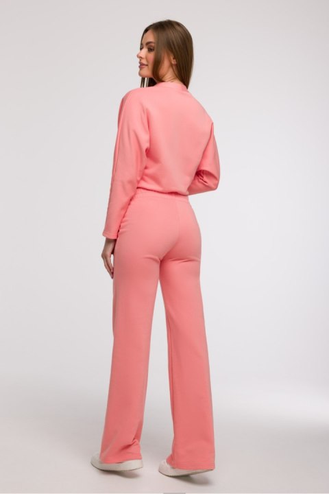Spodnie Dresowe Model B296 Coral - BeWear Spodnie Dresowe Model B296 Coral - BeWear