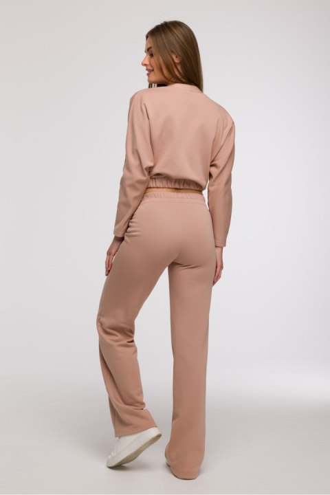 Spodnie Dresowe Model B296 Mocca - BeWear Spodnie Dresowe Model B296 Mocca - BeWear