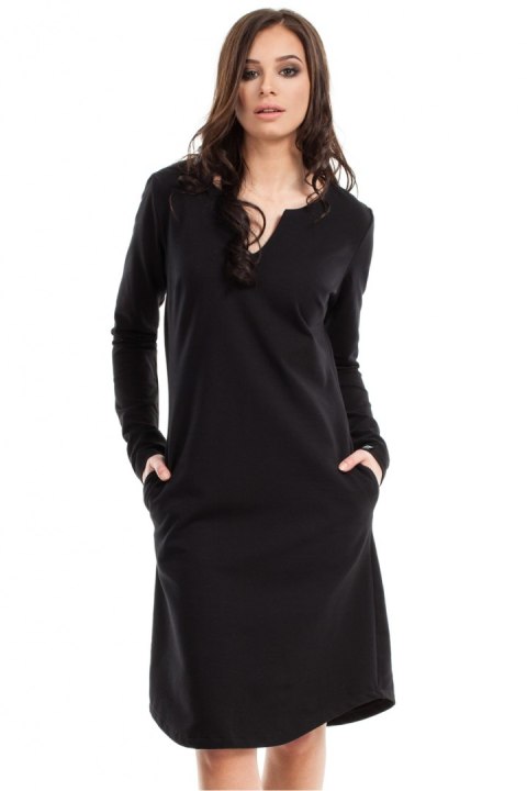 Sukienka Model B017 Black - BeWear Sukienka Model B017 Black - BeWear