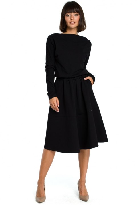 Sukienka Model B087 Black - BeWear Sukienka Model B087 Black - BeWear
