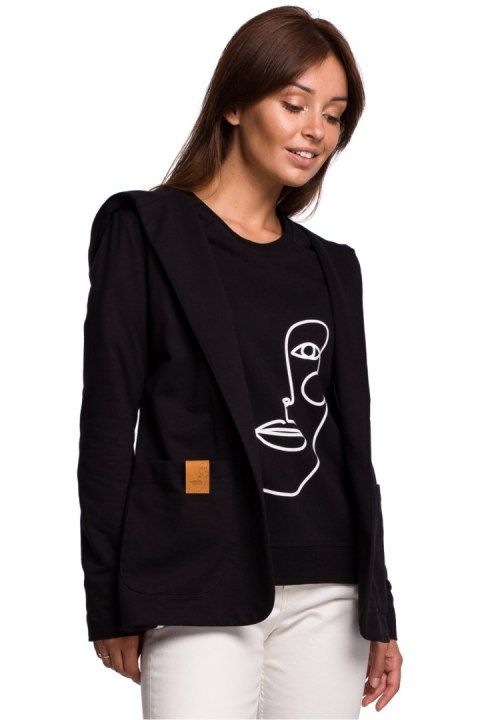 Żakiet Model B180 Black - BeWear Żakiet Model B180 Black - BeWear