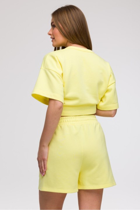Szorty Damskie Model B295 Cytryna - BeWear Szorty Damskie Model B295 Cytryna - BeWear