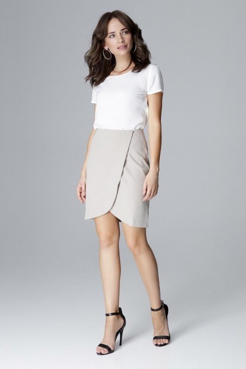 Spódnica Model L003 Grey - Lenitif Spódnica Model L003 Grey - Lenitif