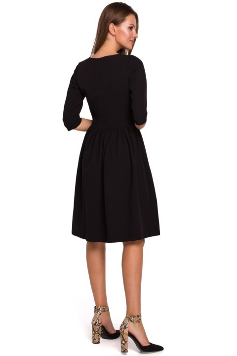 Sukienka Model K010 Black - Makover Sukienka Model K010 Black - Makover