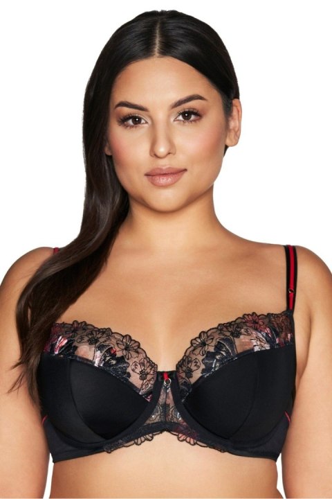 Biustonosz Soft Biustonosz Semi-Soft Model 2121 Black - Ava Biustonosz Soft Biustonosz Semi-Soft Model 2121 Black - Ava