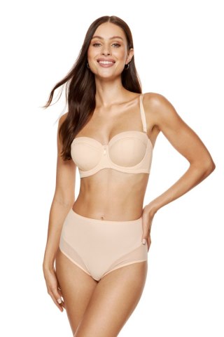 Biustonosz push up Biustonosz usztywniany Model Bona B4 Beige - Gorteks