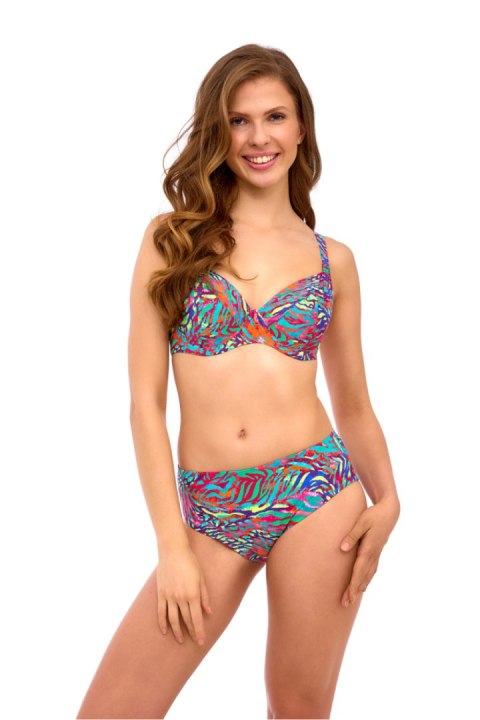 Kostium dwuczęściowy Figi 1 Kąpielowe Model Coral Big Multicolor - Lupo Line Kostium dwuczęściowy Figi 1 Kąpielowe Model Coral Big Multicolor - Lupo Line