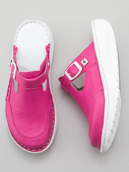 Buty medyczne damskie - KD MED 72 - Fuksja